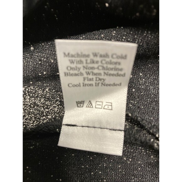 Coldwater Creek Petite Women's Size 12 Tweed Knit Trouser Black/White NWT - Picture 5 of 9